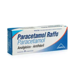 PARACETAMOL RAFFO 500 MG  X 20 COMPRIMIDOS