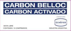 CARBON BELLOC 250 MG X10 COMPRIMIDOS
