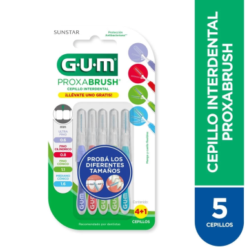 GUM PROXABRUSH INTERDENTAL x 5 unidades