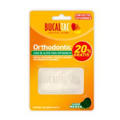 BUCAL TAC CERA MENTA ORTHODONCIAS x6 Unidades