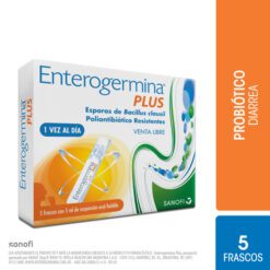 ENTEROGERMINA PLUS X 5 AMPOLLAS BEBIBLES