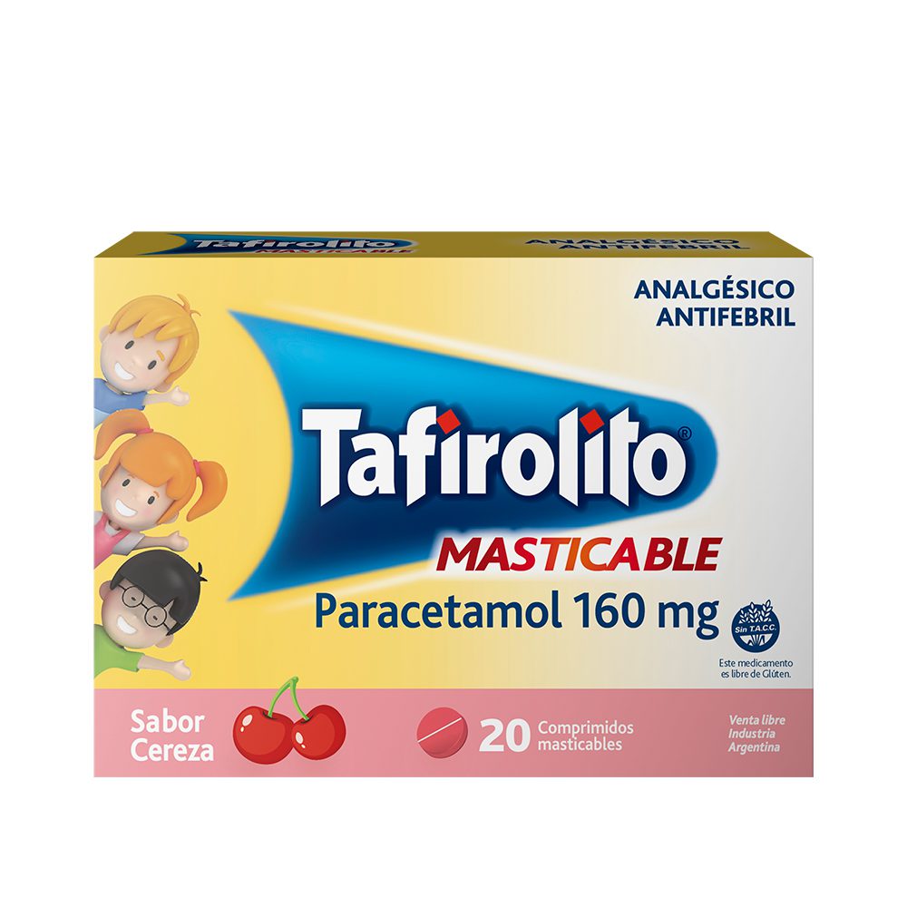 TAFIROLITO CEREZA 160 MG X 20 COMP MAST