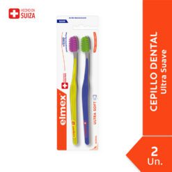 ELMEX CEPILLO DENTAL ULTRA SOFT x 2 Unidades