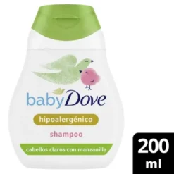 DOVE BABY SHAMPOO CABELLOS CLAROS con MANZANILLA x 200ml