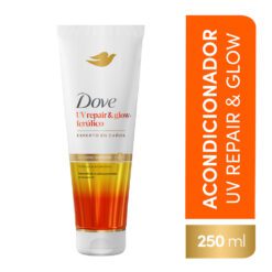 DOVE ACONDICIONADOR UV REPAIR & GLOW + FERULICO x 250ml
