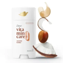 DOVE DESODORANTE EN BARRA VITAMIN CARE COCONUT & SHEA x 74gr