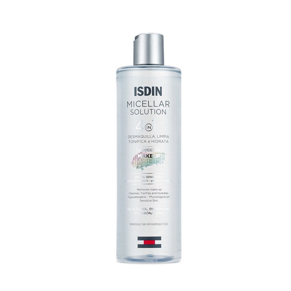 ISDIN AGUA MICELLAR 4 EN 1 X 400ML SOLUCION