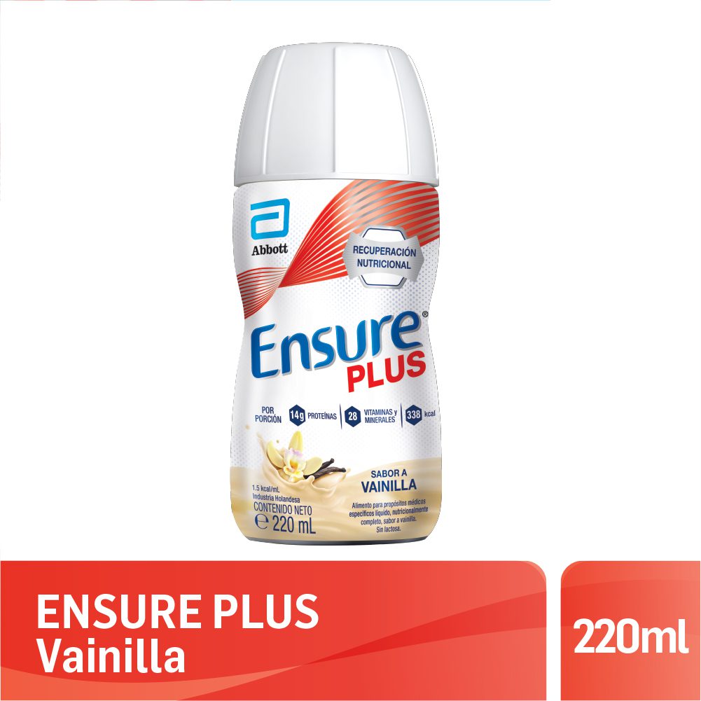 ENSURE PLUS Liquido Sabor VAINILLA 220 ml