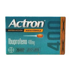 ACTRON 400 MG X 20 CAPSULAS