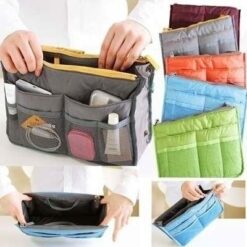 NECESSER ORGANIZADOR DE CARTERAS Y BOLSOS FUCSIA