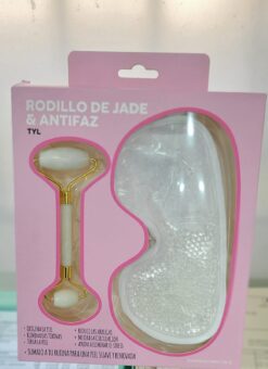 KIT RODILLO DE JADE + ANTIFAZ DE GEL FRIO