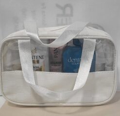 Alternative view of NECESSER CUERINA BLANCO CON MANIJAS GRANDE