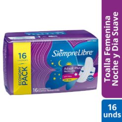 Alternative view of SIEMPRE LIBRE NOCTURNA ADAP PLUS X 16 UNIDADES
