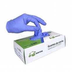 GUANTES DE NITRILO VIOLETA L X 100 UNIDADES
